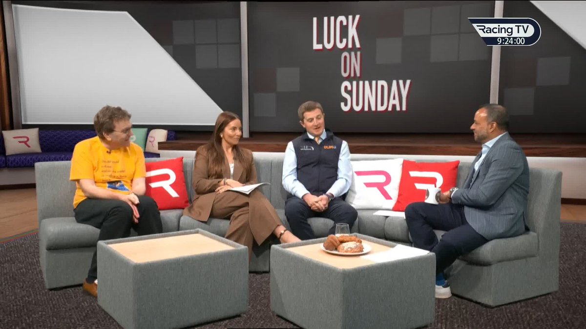 "The one I'm incredibly excited about." Cristal D'estruval cost £400,000 at Tattersalls Cheltenham last year and Harry Derham looks to the future with the unbeaten Crystal Ocean five-year-old #LuckOnSunday
