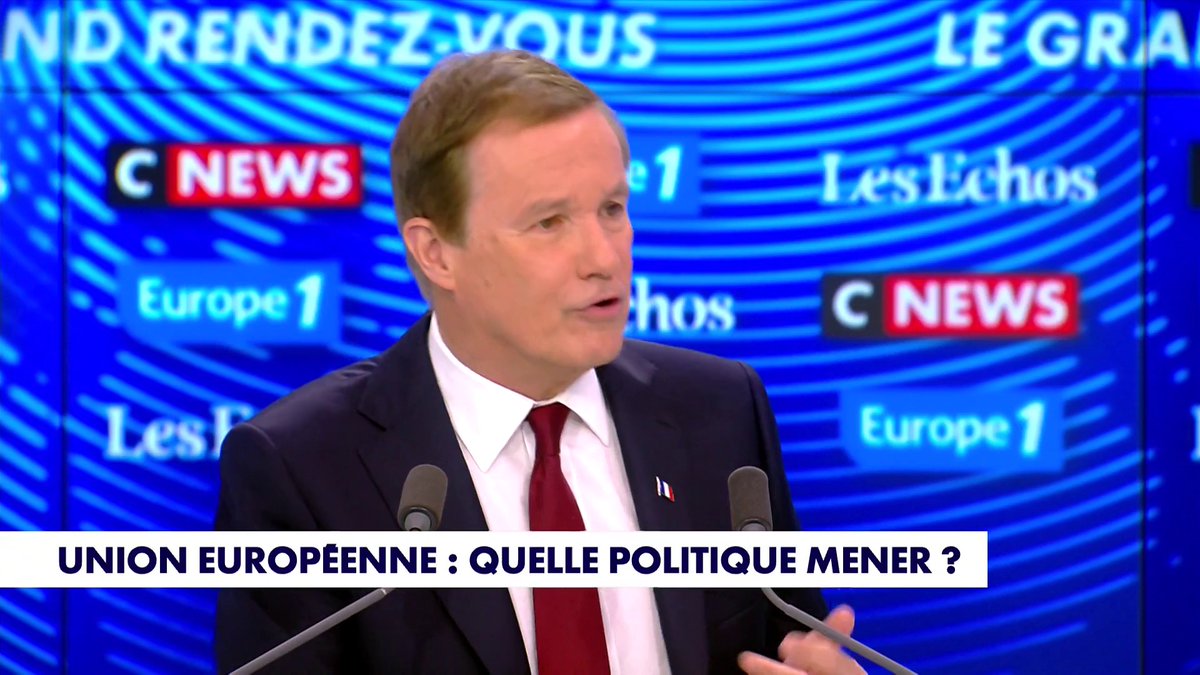 «La France peut libérer les peuples et reconstruire une Europe légère où chaque nation est libre», considère Nicolas Dupont-Aignan, président de Debout la France, dans #LeGrandRDV Toute l'info est à retrouver sur