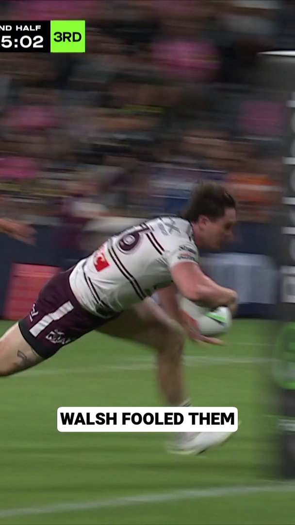 The head fake from Walsh! 👀