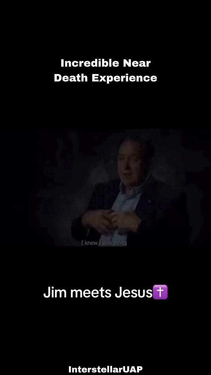 This man had an Near Death Experience and met Jesus in heaven Jim Woodford met Jesus face to face in Heaven: “When I looked into those eyes, I saw such sadness for the way I had lived my life, but I also saw love for me, forgiveness.” Dying, he cried out “God, forgive me.” His guardian angel showed him paradise - flowers of impossible colors, magnificent horses, and streaks of brilliant light rising to God’s throne… the prayers of his family ascending even then. From that moment, “Whatever happened, I was his.” “It felt like I was the only one that he had ever created. You are his child.” What would you say if you stood before Jesus today? Have you ever felt that kind of love and forgiveness? Drop your thoughts below.