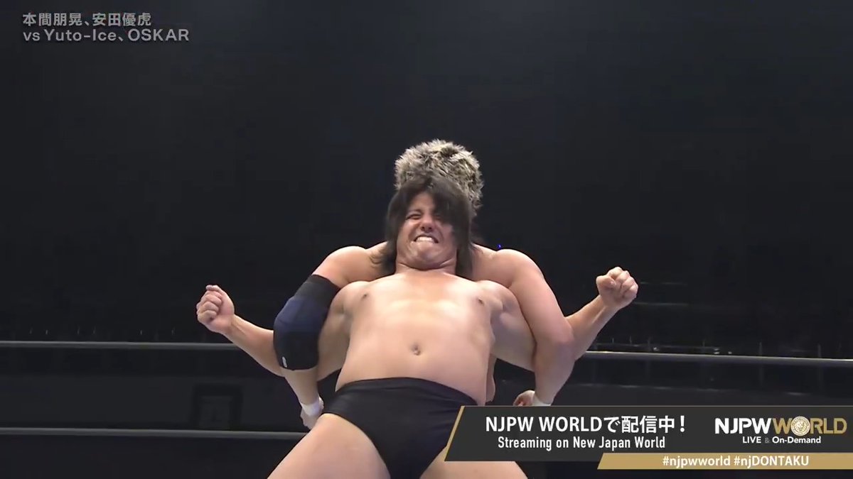 🎆レスリングどんたく 2026🎆 Yutoと安田が闘志むき出しでバッチバチのどつきあい💥 🆚 新日本本隊🦁 × Knock Out Brothers⛓️ 「NJPW WORLD」で配信中📡 視聴＆登録⏩「NJPW WORLD」で検索 #njpwworld #njDONTAKU
