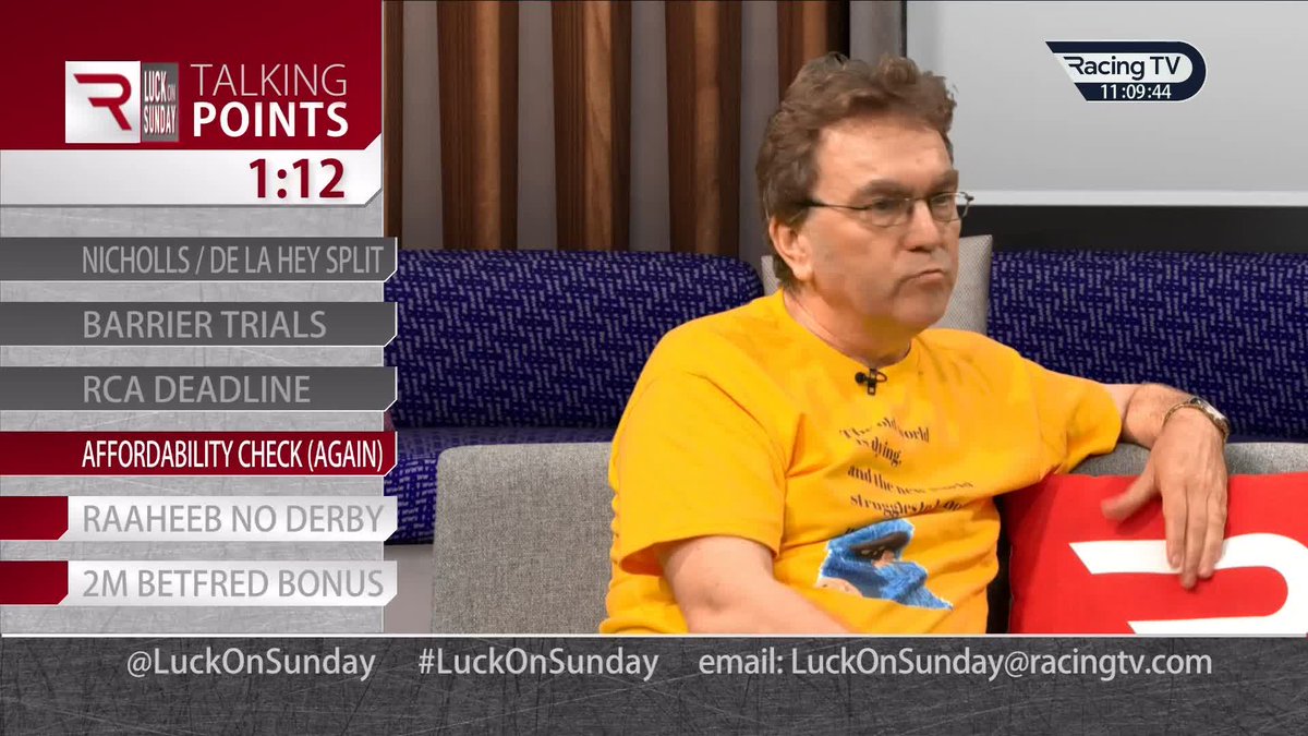 "The whole thing is pseudoscience and built on nonsense." Neil Channing on affordability checks and especially two questions you have to answer when trying to assess if you're a problem gambler, which are "particularly problematical" #LuckOnSunday | World Pool