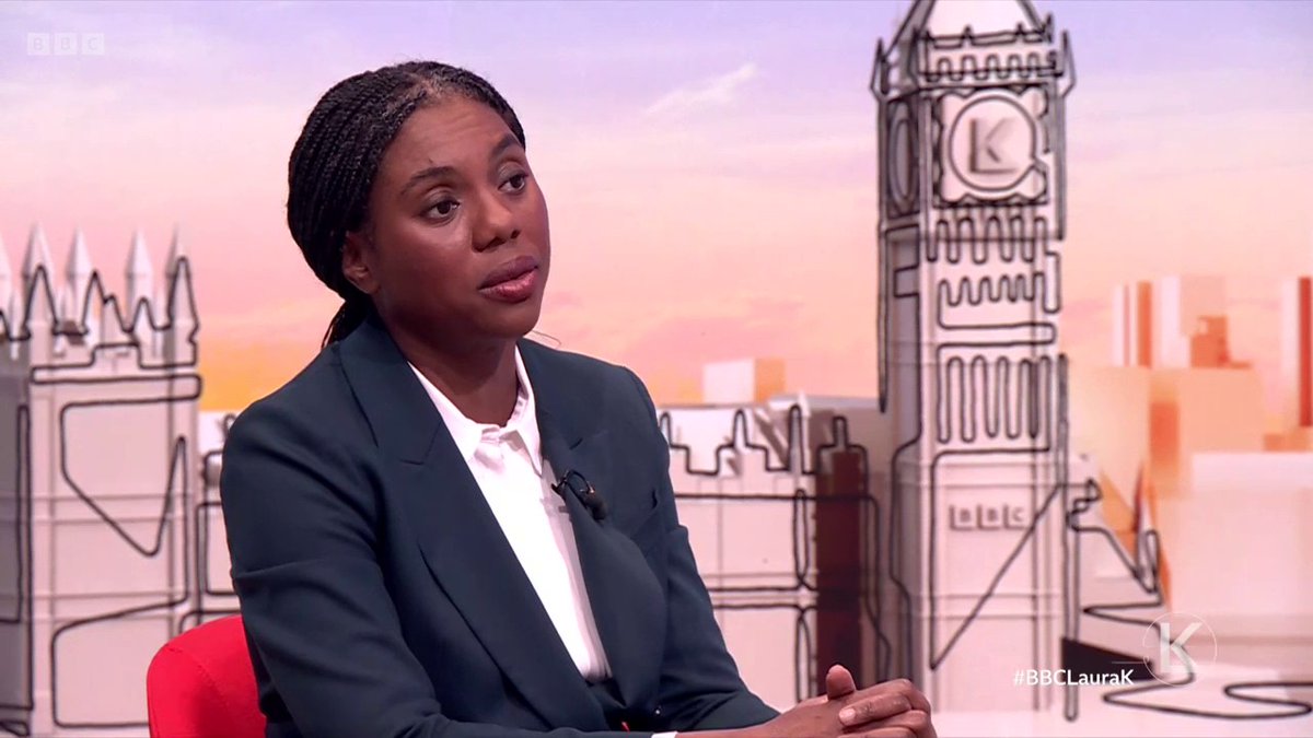 "These marches are being used to create a climate of intimidation and fear against Jews” Conservative leader Kemi Badenoch says she supports a moratorium on pro-Palestinian protests #BBCLauraK