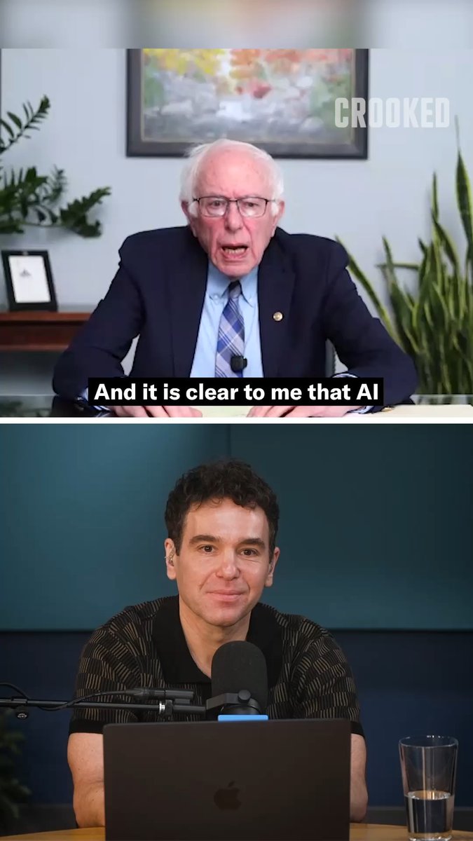 “Congress is way behind where it should be,” –Senator Bernie Sanders on AI regulation.