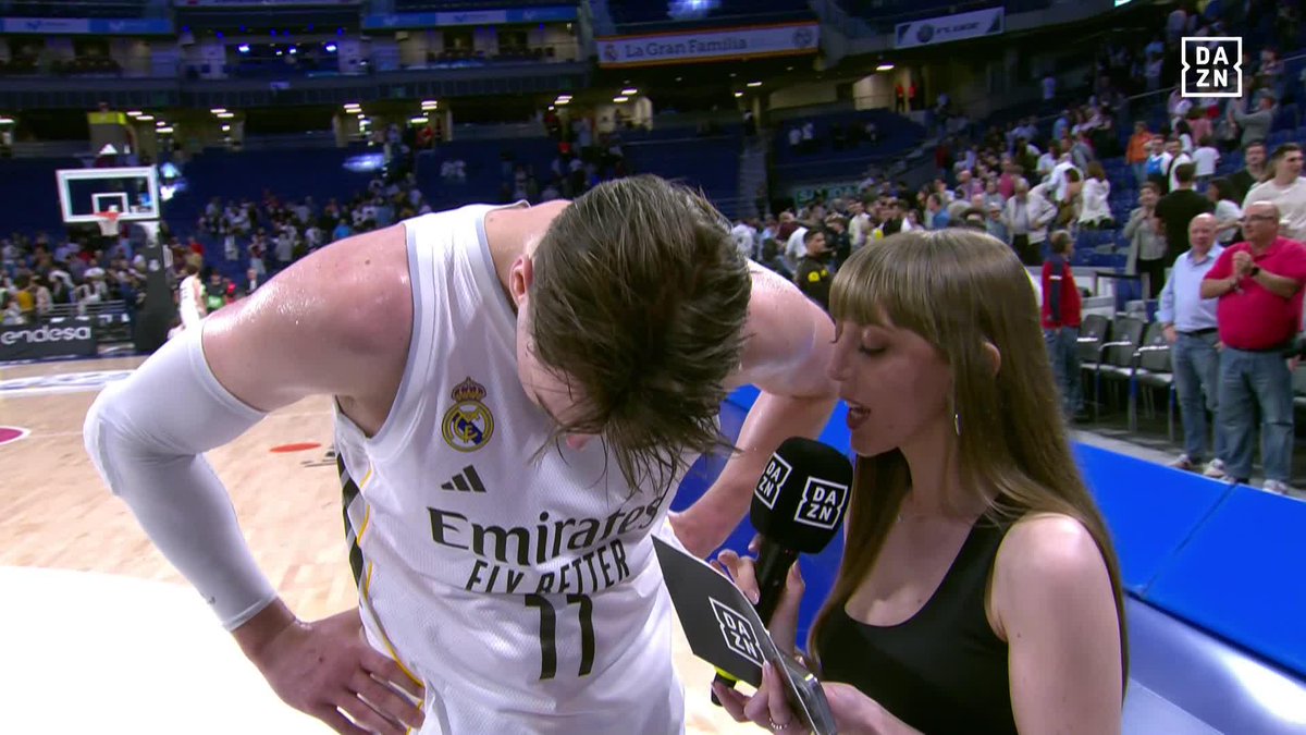 ยกEL HOMBRE RรCORD! ๐ Mario Hezonja ha conseguido la 5ยช valoraciรณn mรกs alta de la historia del Real Madrid #LigaEndesaxDAZN ๐