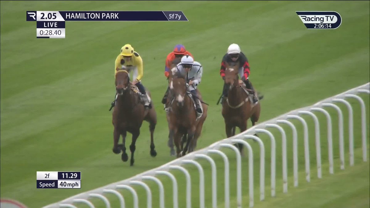 1-18F! It's three from three for the smart Westport, scoring in the colours of Bow Echo and the late Sheikh Mohammed Obaid for George Boughey Racing Hamilton Park