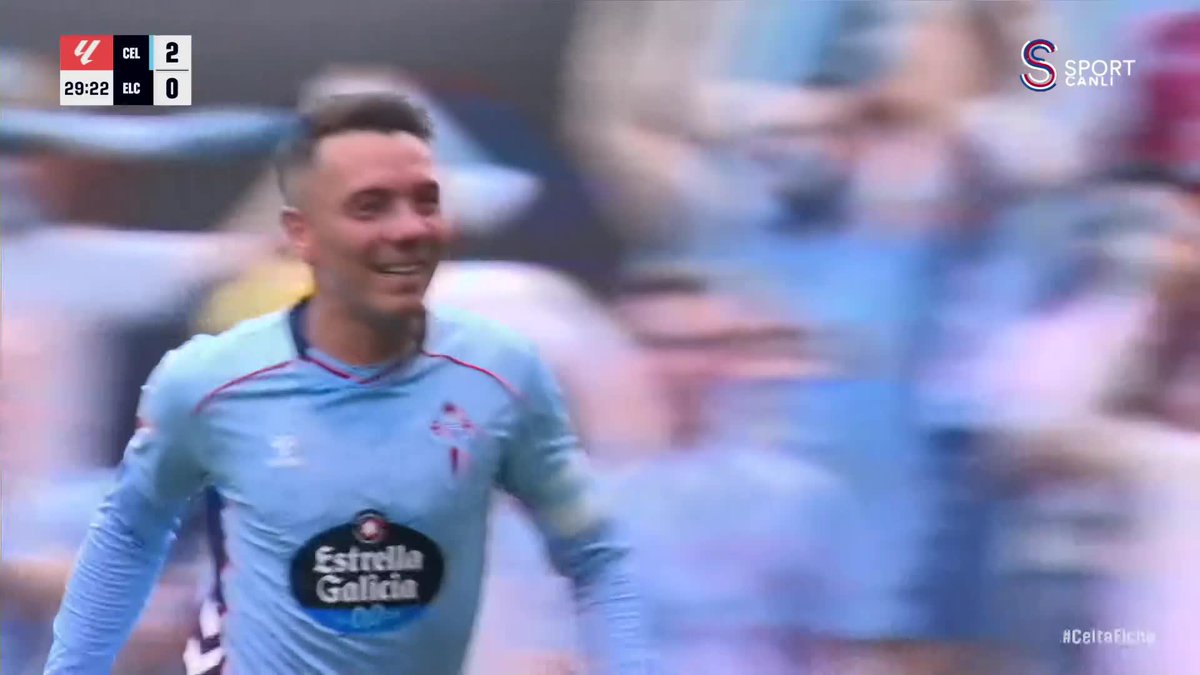 25-26 sezonunun sonuna geliyoruz. Ve Iago Aspas, hala LALIGA'da gol atıyor.