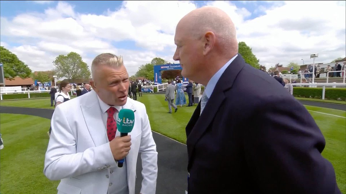 🗣"We've always been very confident and patient with her" Willie MccCreery on winning the Betfred Dahlia Stakes with Jancis! #ITVRacing | williemccreeryracing | Matt Chapman