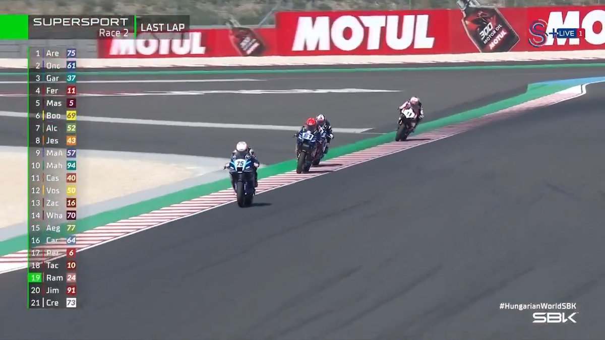Can Öncü, Macaristan'daki ikinci Supersport yarışını 2. sırada tamamladı. Üst üste 3. podyum 🔥🔥