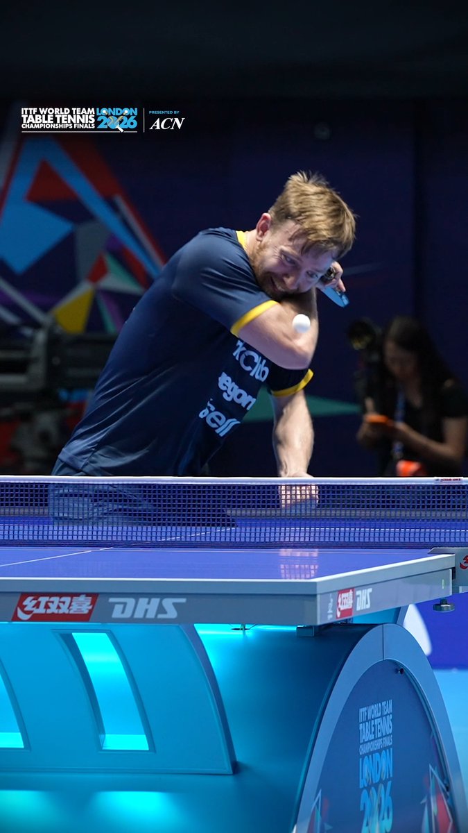 An absolutely stunning performance from Elias Ranefur as he gets the better of Lin Shidong in a tightly contested 3-2 affair 🔥 #ITTFWorlds2026 #TableTennis #100YearsofTableTennis