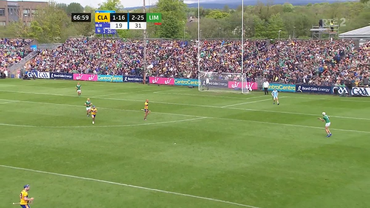 Shane O'Brien puts the finishing touch on Limerick's victory in Clare 📱 📺 📻 #sundaygame