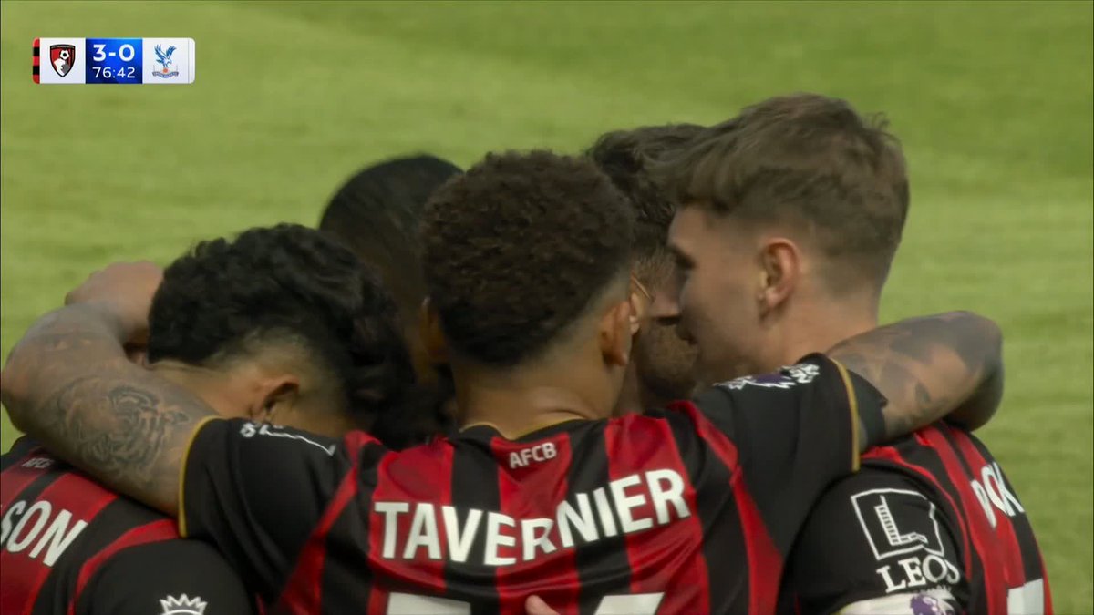 Rayan adds Bournemouth's third! 🍒