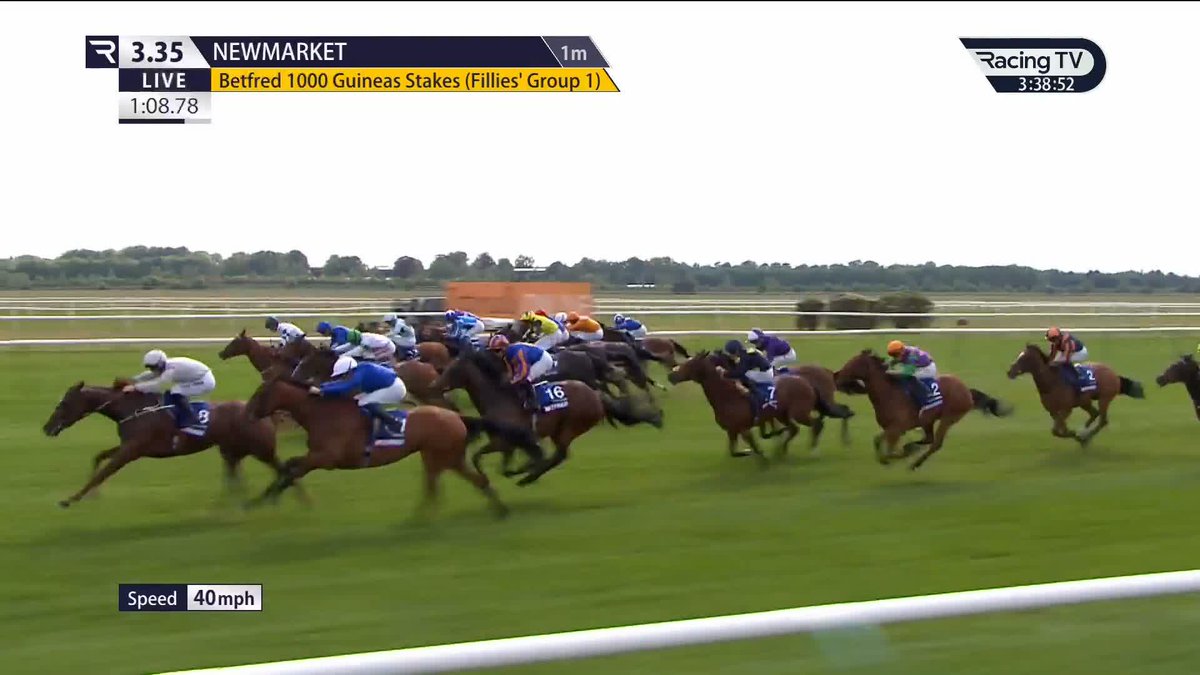 True Love wins the Betfred 1000 Guineas for Wayne Lordan and Aidan O'Brien! Newmarket Racecourse