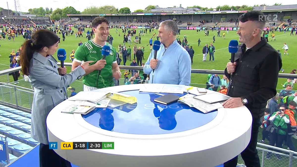 Limerick's Sean Finn joins us to discuss the win over Clare and answers Donal Og's burning question 📺 📻 #sundaygame