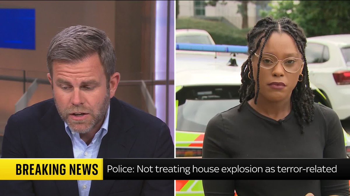 Police have declared a major incident after a man and a woman died in a 'suspicious' explosion in Bristol following a 'domestic-related incident'. Sky's Shamaan Freeman-Powell reports on the latest developments. 📺 Sky 501, Virgin 602, Freeview 233