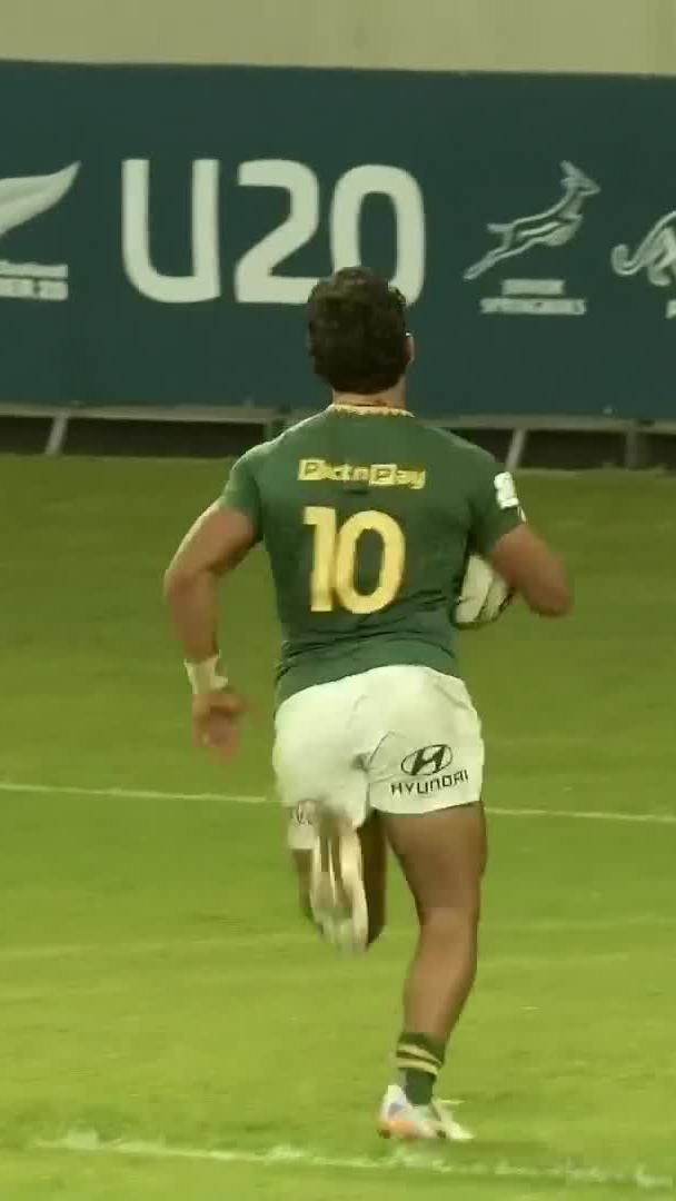 Yaqeen Ahmed finishes an unreal team move 🇿🇦🔥 #SSRugby | #TRCU20