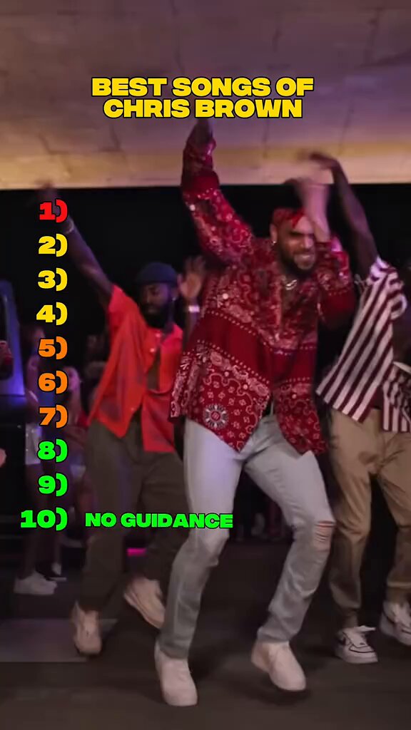 Which of these Chris Brown songs is your favorite? 🔥🥰