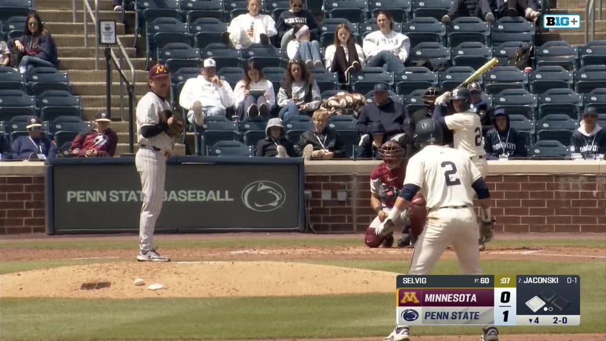 WHAT A THROW ⚾ 📺: B1G+