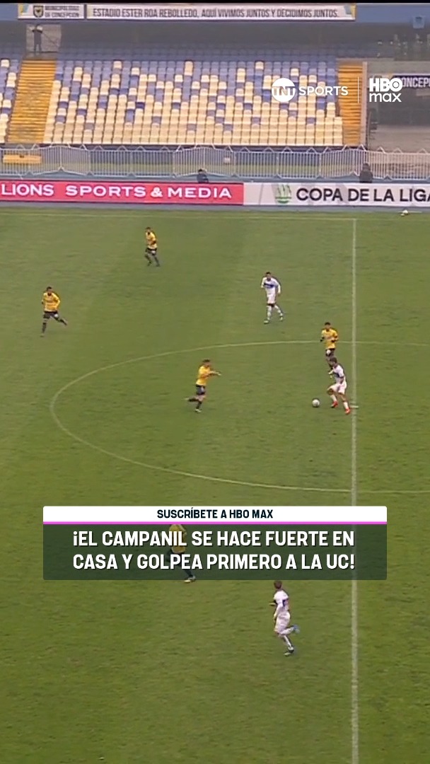 🔔⚽🏟️🤩 ¡GOLAZO DEL CAMPANIL! Tras un exquisito pase de Jeison Fuentealba, el argentino Agustín Urzi definió con un globito notable sobre Darío Melo y Universidad de Concepción se puso 1-0 arriba sobre #LosCruzados. Disfruta la #CopaDeLaLiga2026. Suscríbete a #TNTSportsenHBOMax 📲💻 Link en la BIO 📍