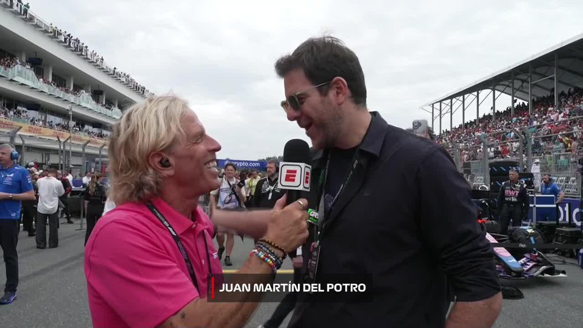 "Delpo": Por la presencia de Juan Martín del Potro en el #MiamiGP