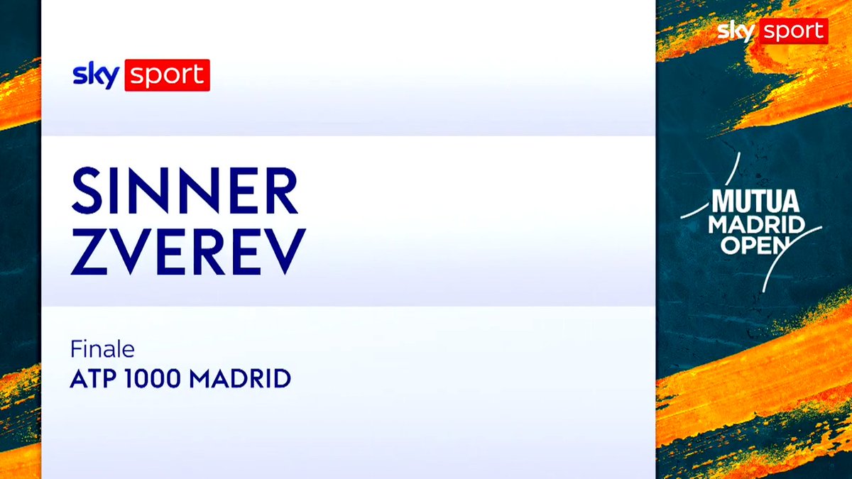 Sinner demolisce Zverev e scrive la storia a Madrid: vince il quinto Masters 1000 di fila #SkySport #SkyTennis #Sinner #MMOPEN