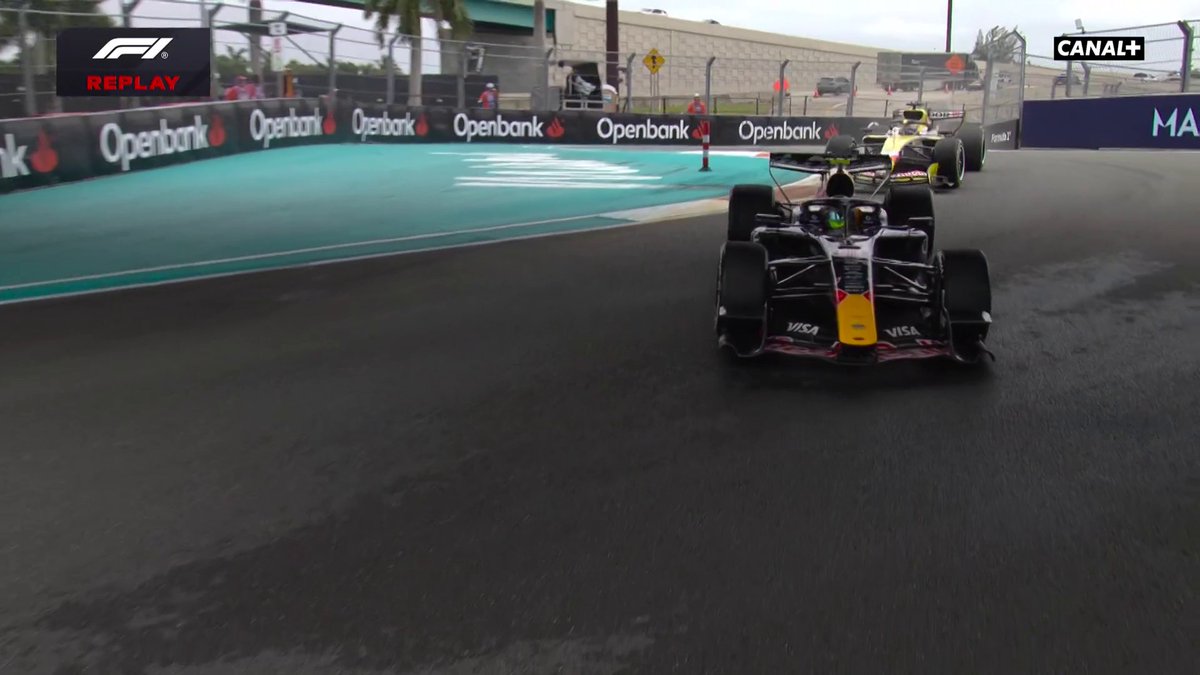 Fin de Grand Prix dans le 5e tour pour Isack Hadjar 😩❌ #MiamiGP #F1
