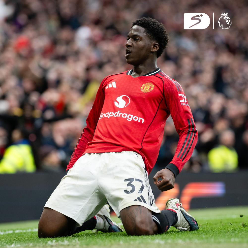 Contract extension signed and match winner against Liverpool. Kobbie Mainoo is Man United through and through 🤩