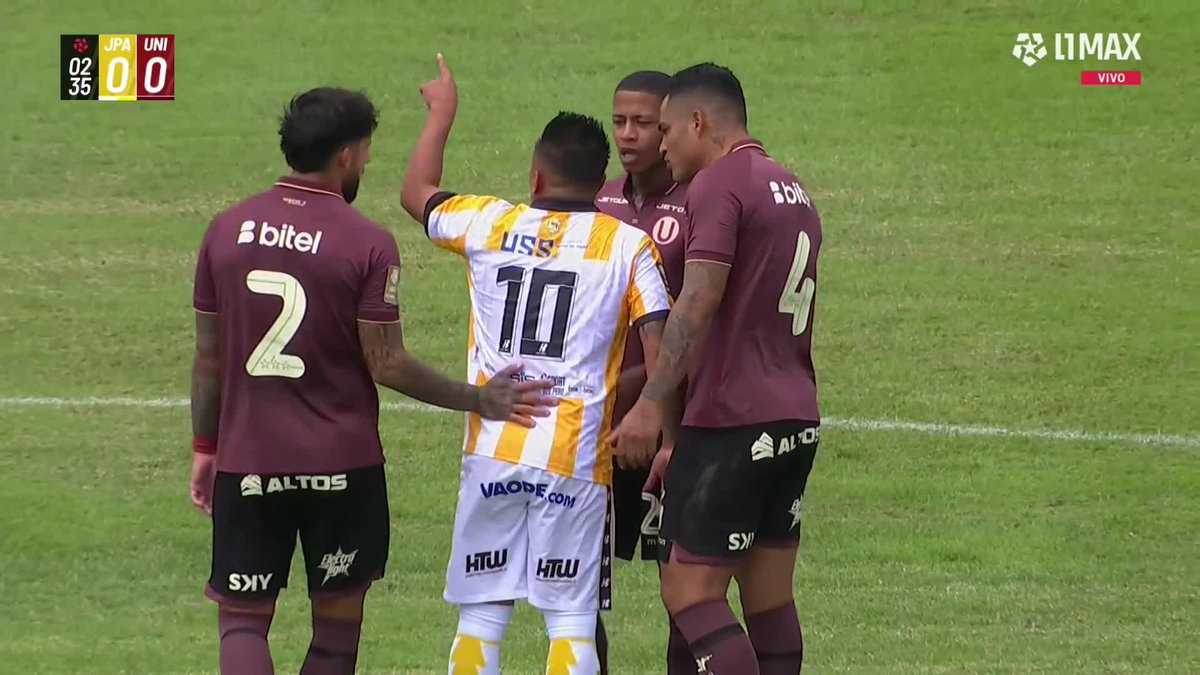 🔴 TARJETA ROJA PARA CUEVA El '10' del equipo papal se va expulsado tras una discusión con Jordi Espinoza #JuanPabloII 0-0 #Universitario 📺 Conoce cómo ver L1MAX en vivo 👉 #L1MAX #Liga1 #TorneoApertura2026
