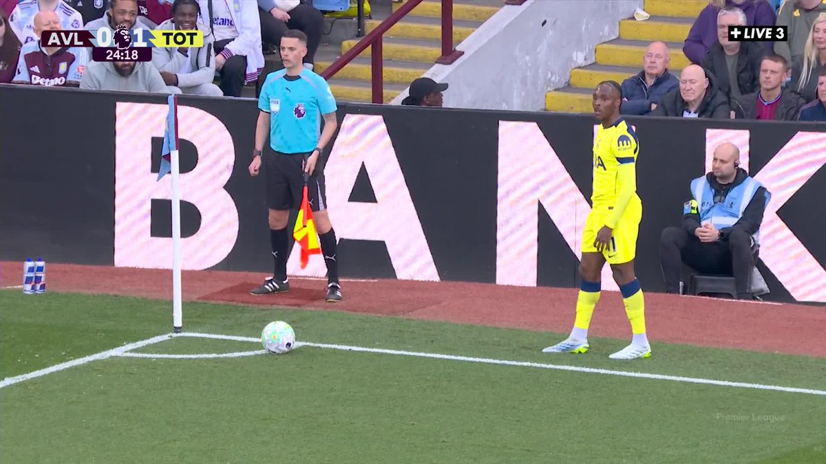 Le délice de Mathys Tel pour Richarlison 🤩 Tottenham mène déjà 2-0 face à Aston Villa et sort de la zone rouge en direct sur CANAL+ Live 3 🖥️ #AVLTOT | #PremierLeague