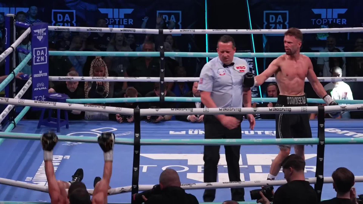 HE FELL THROUGH THE ROPES OMG #AlGhenaTownsend | May 3 | LIVE NOW on DAZN ▪️