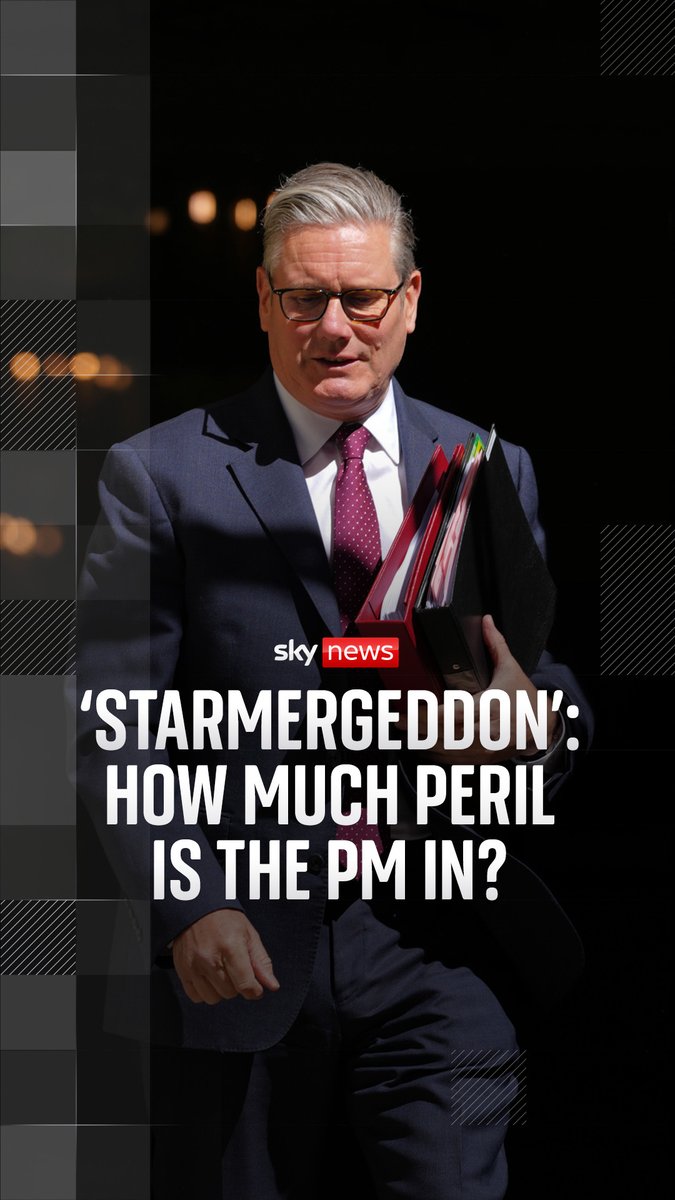MPs are calling this week 'Starmergeddon', ahead of important local elections later this week. Sky's Jon Craig says Sir Keir Starmer's leadership crisis could come to a head after the elections. 🔗