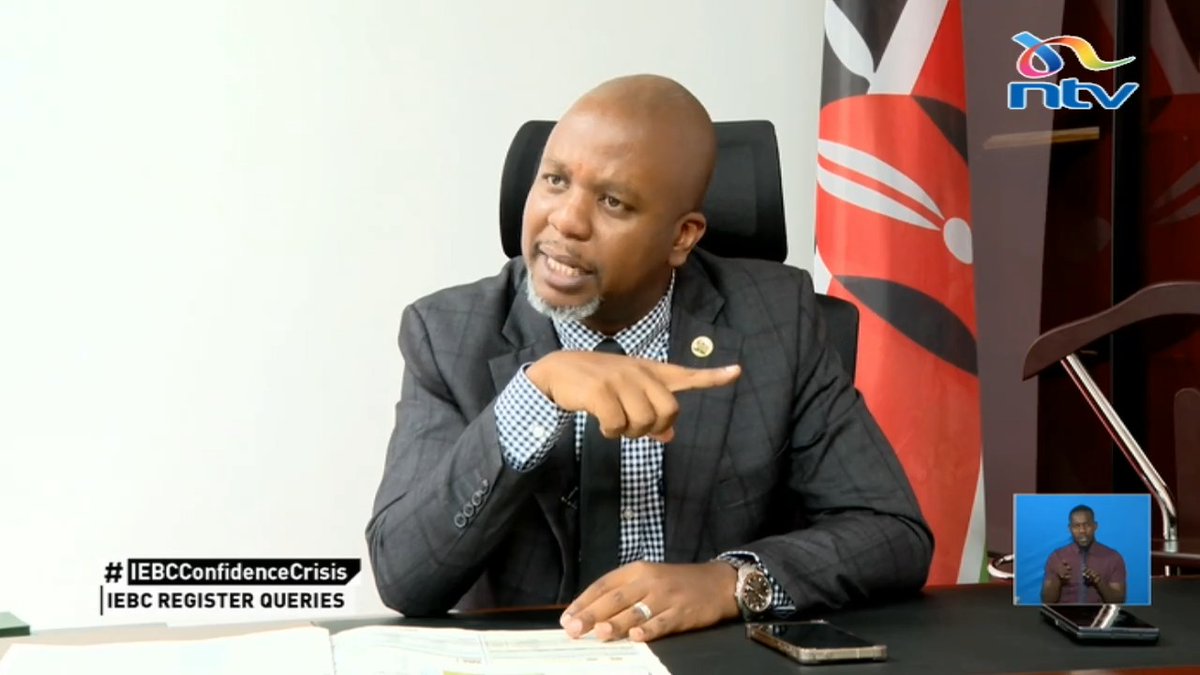 On April 21, MP Mark Mwenje asked why some newly registered voters from Embakasi West have details showing they are voters in Garissa and Wajir counties yet they don’t come from those regions. #IEBCConfidenceCrisis: Duncan Khaemba