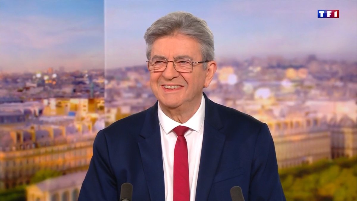 🔴 Présidentielle 2027 : Jean-Luc Mélenchon au 20h de TF1 👉 Parrainez ma candidature sur :