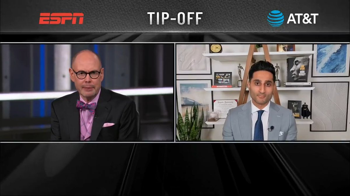 Reporting on ABC Inside the NBA Tip-Off Show -- new updates on Los Angeles Lakers' Luka Doncic, Minnesota Timberwolves' Anthony Edwards and the Denver Nuggets' future: