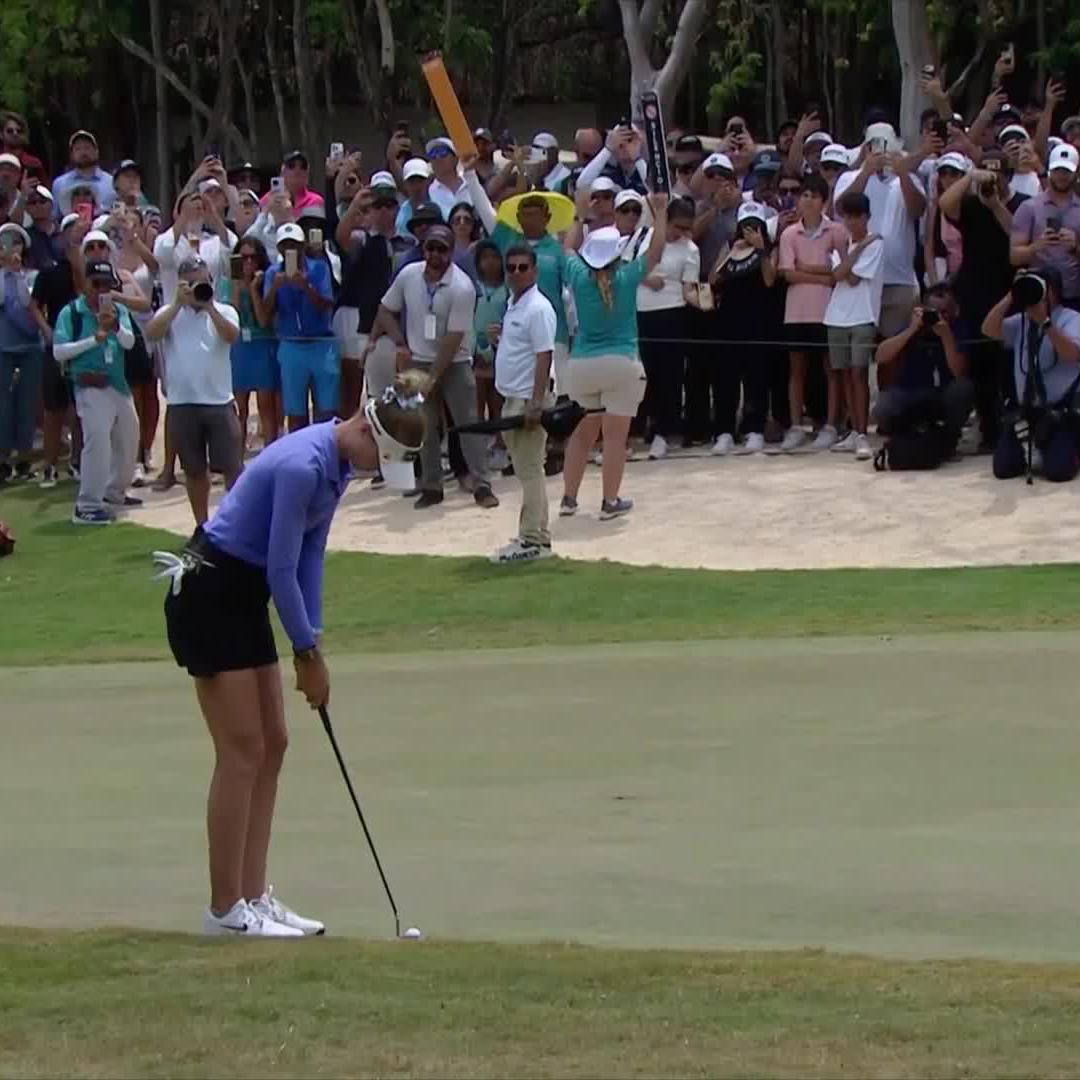 Nelly Korda conquers at the RivieraMayaOpen in Mexico 😤
