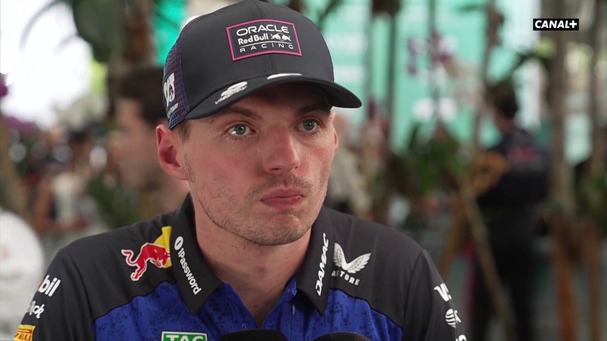 👉 "Je n'avais juste plus de pneus à la fin". Max Verstappen termine 5e de la course avec une stratégie décalée 💪 #F1 #MiamiGP