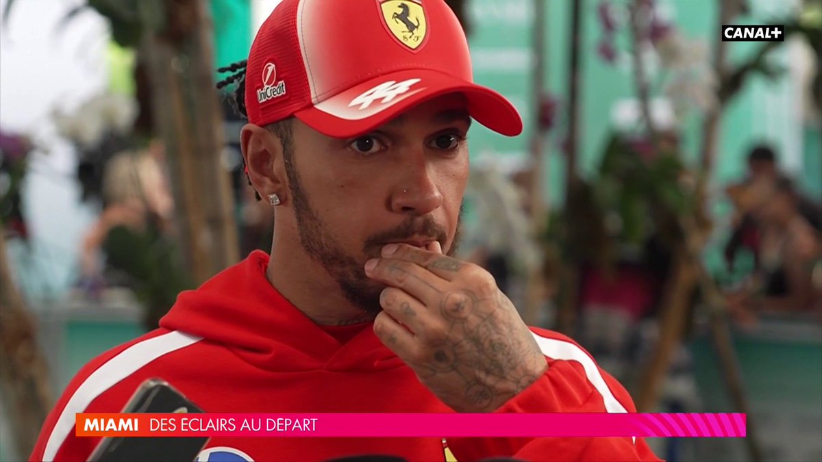 🎙️ "Je perdais une demi-seconde au tour". Lewis Hamilton termine 7e, en grande partie à cause de son contact avec Colapinto au départ 🫨 #F1 #MiamiGP