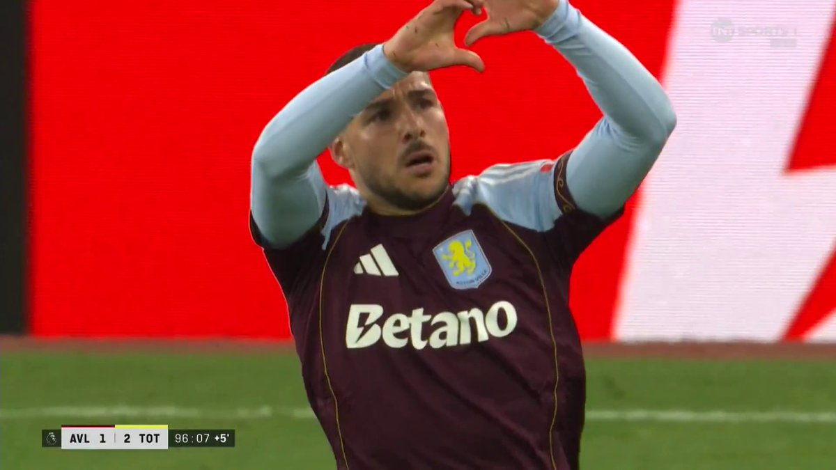 Emiliano Buendia grabs a consolation goal for Aston Villa ⚽ 📺 Watch live on TNT Sports and HBO Max.
