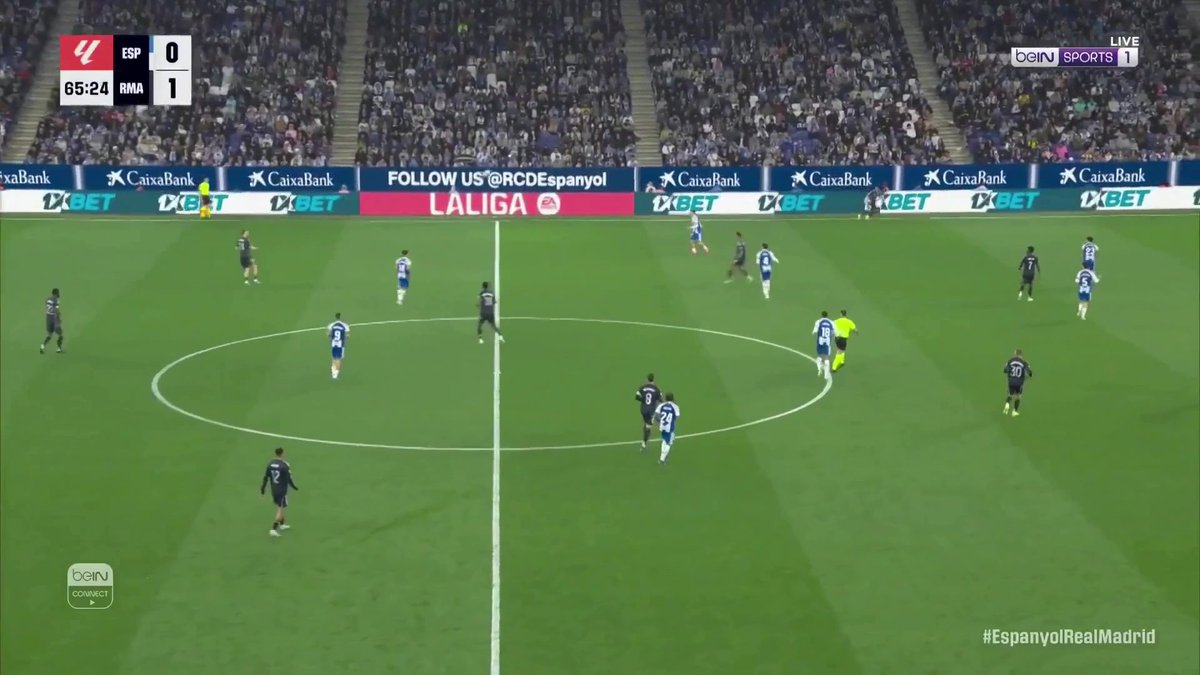 ⚽️ ليلة فينيسيوس! فينيسيوس جونيور يسجل الهدف الأول في الدقيقة 55 ثم يضيف الثاني في الدقيقة 66 في شباك إسبانيول 👌 #الدوري_الإسباني #ريال_مدريد