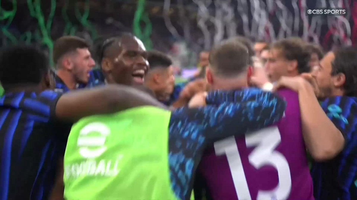"Inter, once again, are the CHAMPIONS of Italy." Incredible FT scenes from the San Siro 🏆