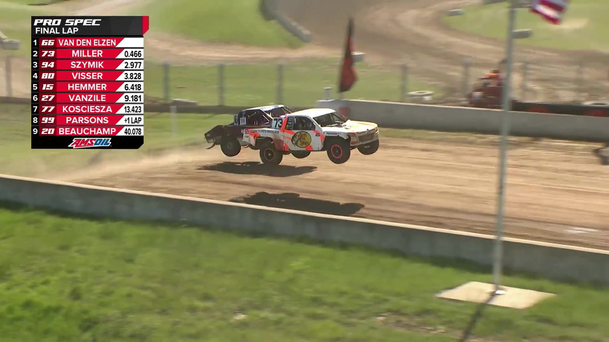 🏁 Wyatt Miller comes out on top in Pro Spec after a last lap battle for the lead! Championship Off-Road #ChampOffRoad