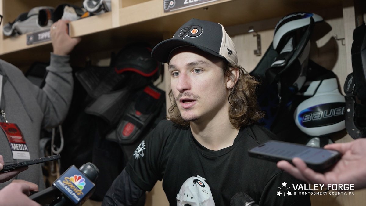 Hear from Trevor Zegras, Garnet Hathaway and Cam York following Sunday's practice in Raleigh. #IgniteTheOrange