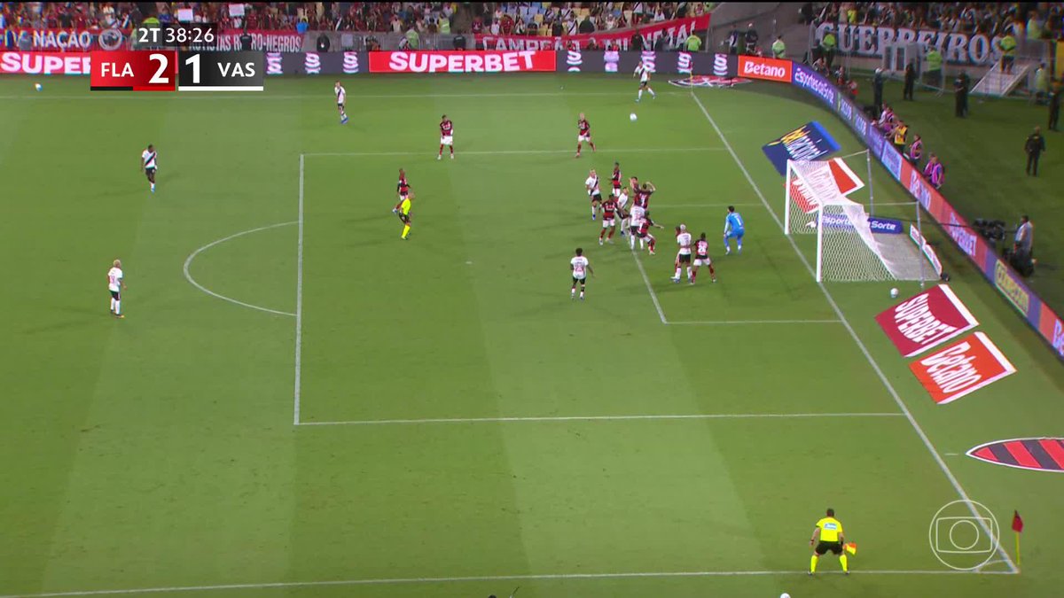 O primeiro gol do Vasco. Robert Renan. 🎥 TV Globo 📺 | ge