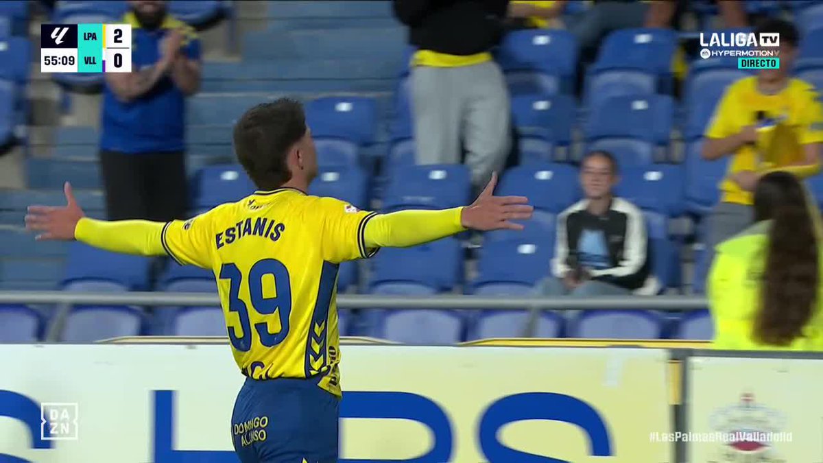 🟡3 victorias consecutivas. 🟡18 puntos sumados de 18 posibles como local. 🟡2º mejor equipo de LaLigaHypermotion en las últimas 10 jornadas. ✅La UD Las Palmas mete la directa. 3⚽️ en los últimos 5 partidos para Estanis Pedrola.