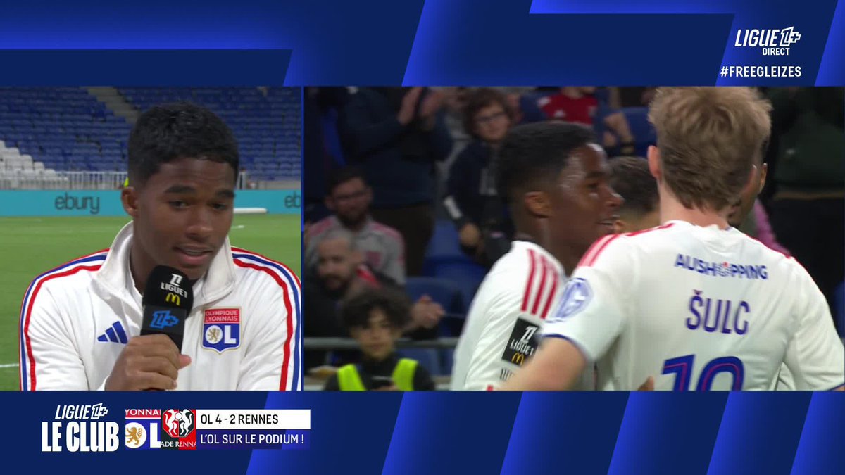 🚨🚨 Endrick 🇧🇷 : « Je me sens heureux ici ! Je suis content. (…) Si je dois retourner au Real, je retourne. Si je dois prolonger à l’OL, je prolonge. J’aimerais bien rester ici à Lyon ! 🦁 Ils font tout pour que je me sente très bien ! 🤩 » 🎙️ L1+