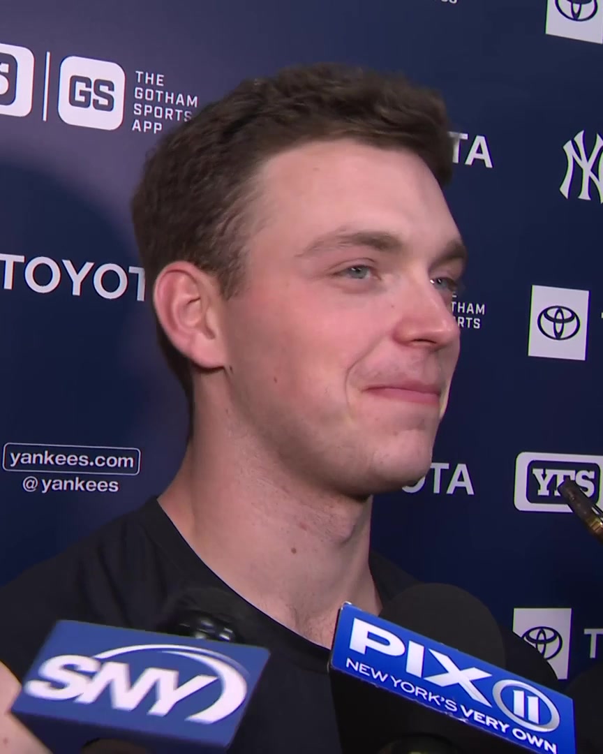 "Anytime I can be mentioned in the same sentence as him, I'm thrilled." - Ben Rice on Aaron Judge