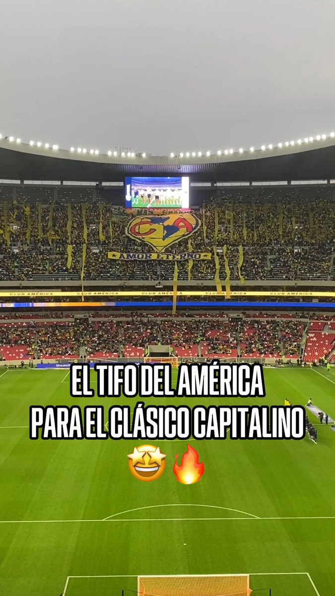 HACIENDO PESAR SU CASA 🦅🔥 🤩 Esta fue el impresionante recibimiento que preparó la afición azulcrema para su equipo en el Estadio Banorte.