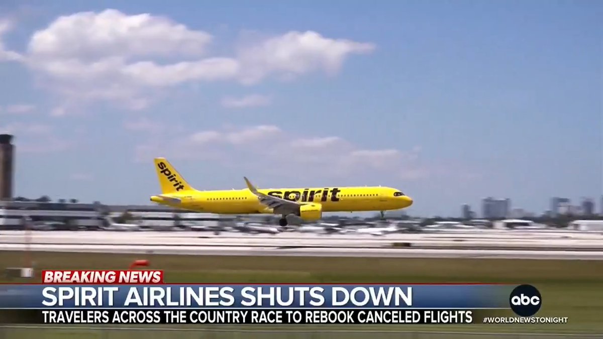 Spirit Airlines is going out of business and pinning the blame on the high cost of jet fuel. Other airlines now facing similar pressure and some imposing new surcharges. Morgan Norwood reports.