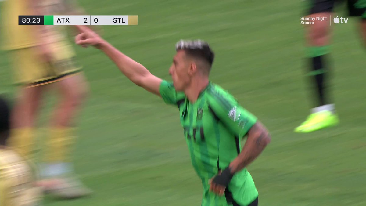 Christian Ramirez ➡️ Myrto Uzuni Beautiful transition goal as Austin FC doubles their lead. ✌️