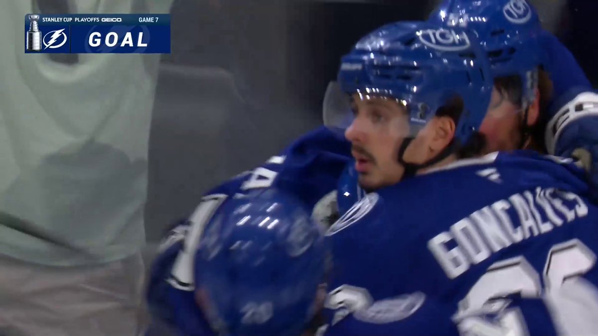 TIE GAME!! DOMINIC JAMES!! ⚡ #Game7 #StanleyCup 🇺🇸: NHLonTNT 🇨🇦: Sportsnet & TVA Sports